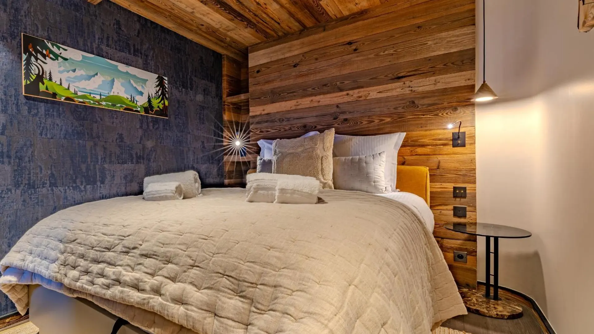 Les Allues Appartement De Luxe Avec Jacuzzi Et Terrasse Panoramique A Meribel - Fr-1-613-134
